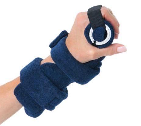 Finger Extender Hand Orthosis w/Graduated Rolls