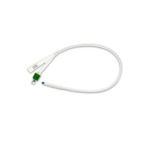 Foley Catheter 100% Silicone 5cc 2-Way 14fr