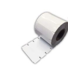 Iron On Clothing Labels White 5/8"x 2.00" Roll of 2800