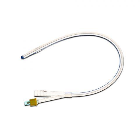 Foley Catheter 100% Silicone 5cc 2-Way 20fr - 10ea/bx