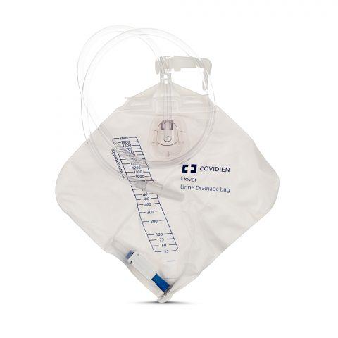 Drainage Bag, Urinary (KENDALL) 2000ml, Latex Free 20/cs