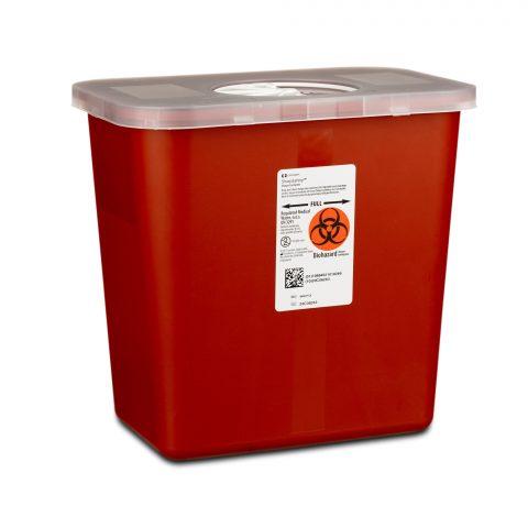 Sharps Container Autoclave 2 Gal. Red 20/cs