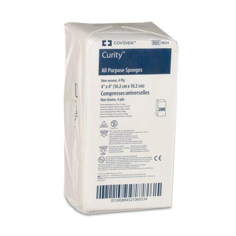 Curity Non Woven Sponge NS 4"x4" 4-ply 200ea/bg 10bg/cs
