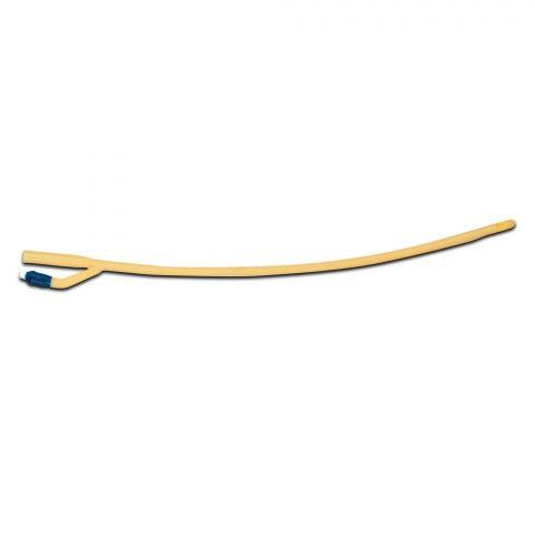Foley Catheter, Silicone Coated Latex, 2Way 30cc 24fr 10/bx