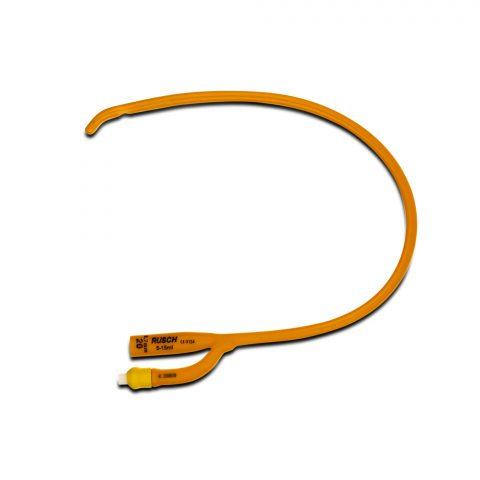 Foley Catheter PureGold 2-Way Coude Tip PTFE (Teflon) Coated Latex 5cc 20fr 10ea/bx