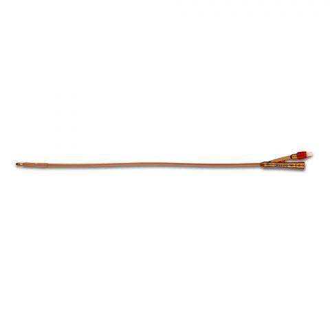 Silver Foley Catheter IC (Infection Control) 2 way 16fr 5cc 10/bx
