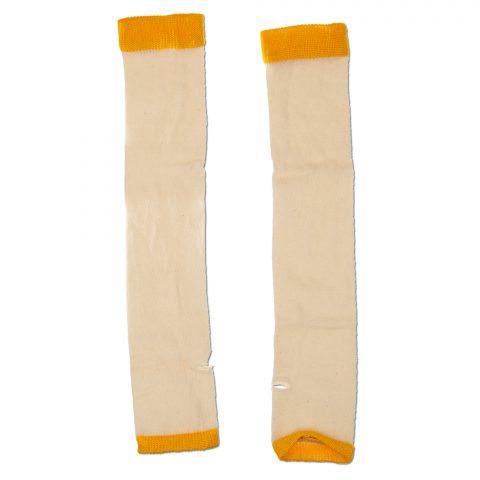 Skin Sleeve Arm, Knitted tubular White, Sm/Med PR