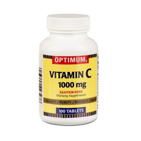 Vitamin C Tabs 1000mg 100's