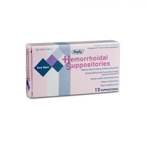 Hemorrhoidal Suppositories Preparation H Type 12ea/bx