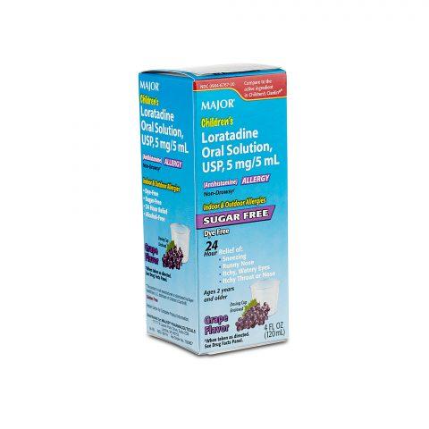 Claritin (Loratadine) Syrup Gen 5mg/5ml 4.oz