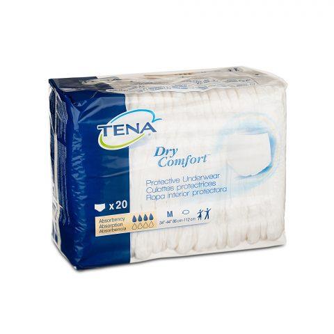 TENAs Dry Comfort Protective Underwear, Medium 20/pk