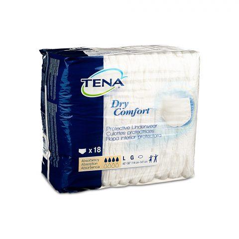 TENAs Dry Comfort Protective Underwear, Large 18/pk