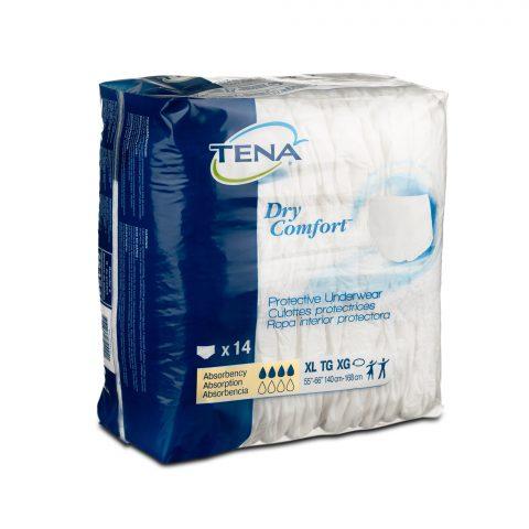 TENA Dry Comfort Protective Underwear XL - 14/pk 4pk/cs (Case of 56)