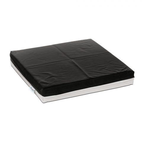 Cushion, Protekt Foam Cushion, Stretch cover , 18"x18"x3", (2) security ties for added safety