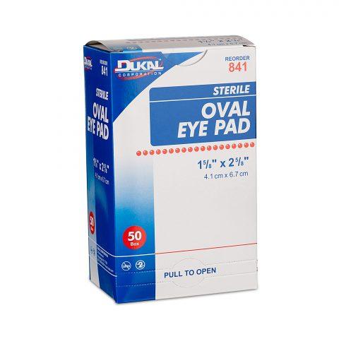 Eye Pad Oval 1-5/8"x2-5/8" 50/bx