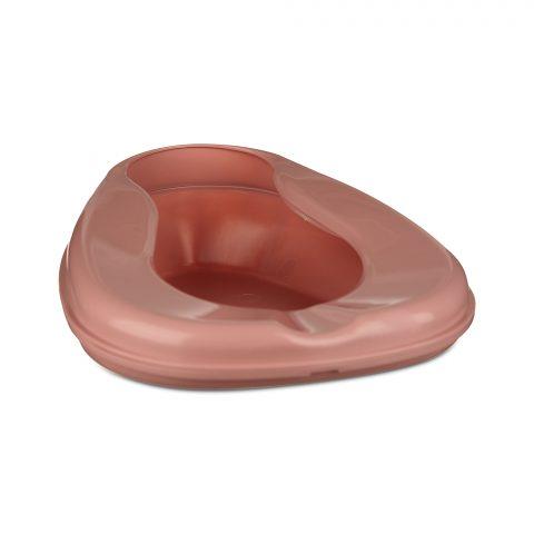 Bedpan, Conventional, 350lb. Rated High Capacity, Mauve