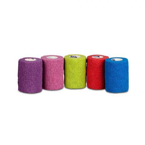 Cohesive Self Adherent Wrap Bandage Multi-Color Set, 3" x 5yds 24rolls/bx