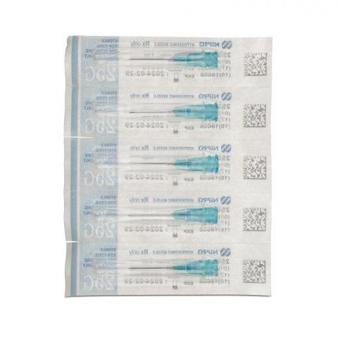 Needles Only, Hypodermic, Sterile, Regular Bevel, 25Gx5/8" 100ea/bx10bx/cs
