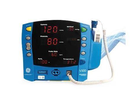 Carescape V100 Monitor w/Printer & Ohmeda SpO2 & Superstat BP