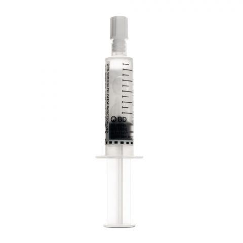BD IV Prefilled Normal Saline Syringes 5ml with 10ml Diameter 30ea/bx 16bx/cs