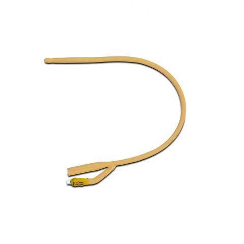 Foley Catheter, Silicone Coated Latex, 2Way 30cc 20fr 10/bx
