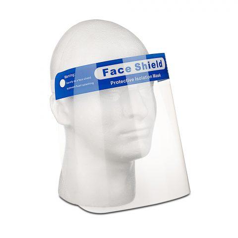 Safety Face Shield Visor Protective Mask w/Headstrap Universal size Disposable