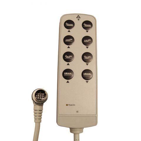 Dewert Handset - IPROXX 8 Button - MCL for the 002-AP80-222