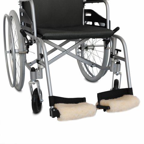 Footrest -Sheepskin Pads PR
