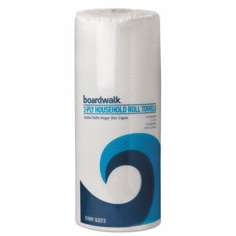 Kitchen Roll Towel 2-Ply 11"x 9" White 85 Sheets/Roll