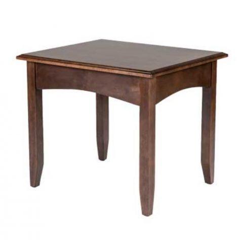 Shaker End Table Finish Prairie Grey