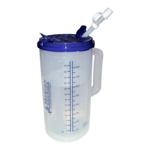 Pitcher Graduated Insulated Clear w/straw 32oz – A9 Med