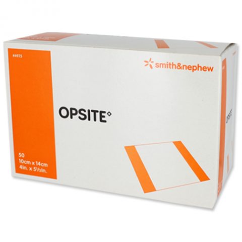 Opsite Transparent Film, 4"x5.5" 50ea/bx