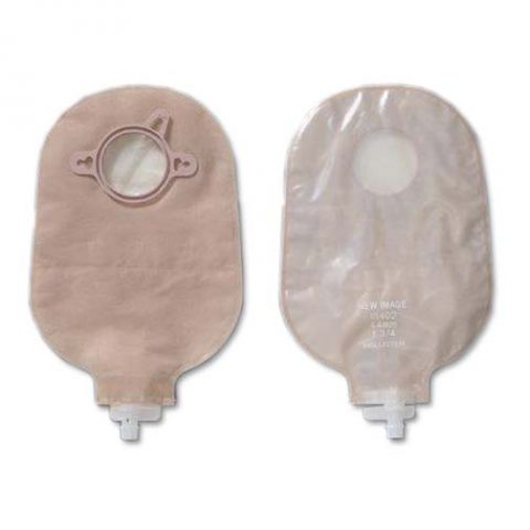 Urostomy Pouch w/ 1-3/4"Flng Ultra-ClearFilm 10/bx