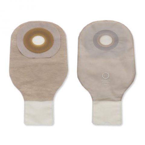 Pouch, 1-Piece Drainable, 1-1/4" , Flat Fl.10/bx