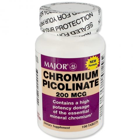 Chromium Picolinate 200mcg 100 tabs