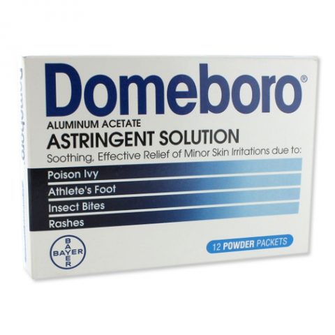 Domeboro Powder (Aluminum acetate) 12/pkg